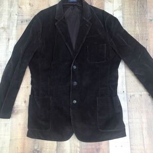 Lands' End Men's Brown Corduroy Jacket size 46.